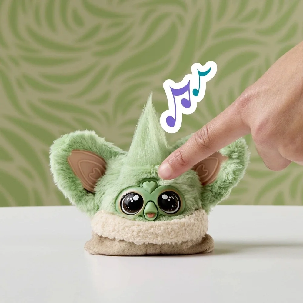 Hasbro Furby Furblets Star Wars Grogu Electronic Plush Toy 45+ Sounds G3598